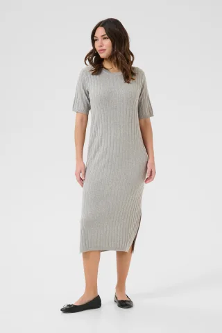Kleid Regular fit Grey Melange