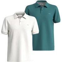s.Oliver Poloshirt Poloshirt kurzarm, Piqué, Kragen, Knöpfe
