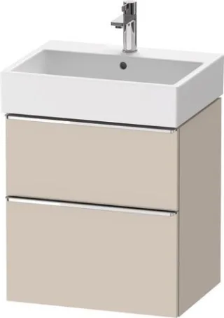 Duravit D-Neo Waschtischunterbau wandhängend Taupe Matt 584x442x625 mm - DE4371010910000 DE4371010910000