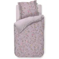 PiP Studio Bettwäsche Bettwäsche La Dolce Vita Lila, Perkal, 2 teilig, Blüten, Blumen, Zweige