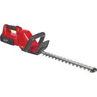 Akku-Heckenschere LYCOS 40/600 H Set, 40 Volt rot/schwarz, Li-Ion Akku 2,5 Ah