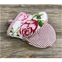 matches21 HOME & HOBBY Topflappen Backofenhandschuh DORRIT Ofenhandschuh Baumwolle Rosen Design, (1-tlg)