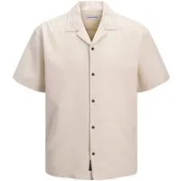 Jack & Jones Junior Kurzarmhemd Jjglobal Waffle Resort Shirt S/S Jnr