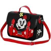 Karactermania Schultertasche Disney Minnie Maus kleiner Rucksack Tasche Umhängetasche Handtasche, 3 in 1 Funktion