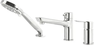 Neuesbad Serie 200 3-Loch-Wannenarmatur, Chrom NB1DEBQA013M1