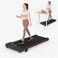 LIKESPORTING Laufband zu Hause,Walking Pad 6/8 km/h, leiser Motor, Fernbedienung, 40*100cm Laufbereich, Max 6 km/h,für Büro und Wohnung