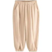 Next Leinenhose Leinenhose mit Bündchen (1-tlg)