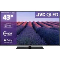 JVC LT-43VUQ6655 QLED-Fernseher (108 cm/43 Zoll, 4K Ultra HD, Smart TV powered by TiVo, Smart TV by TiVo, Dolby Vision HDR, Dolby Atmos, Triple-Tuner)