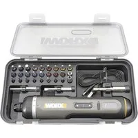 Worx Akku-Ratschenschrauber Worx WX242 Akku-Schrauber 4 V 2.0 Ah Li-Ion inkl. Koffer