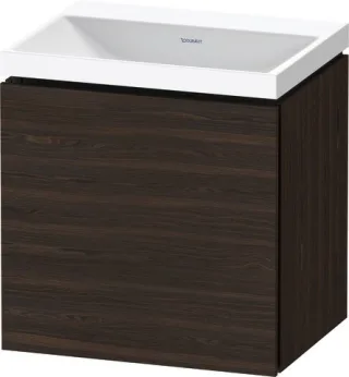Duravit L-Cube c-shaped Set wandhängend Nussbaum gebürstet Matt 450x350x480 mm - LC6948N69690000 LC6948N69690000