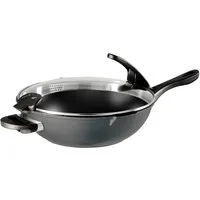 STONELINE Wok Future, Aluminiumguss, Ø 32 cm, abnehmbare Griffe, Induktion