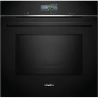 SIEMENS Backofen mit Mikrowelle iQ700 HM736GAB1, mit 1-fach-Teleskopauszug, ecoClean, Intelligenter Backofen dank Assistent mit Sprachsteuerung