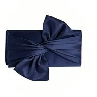Zaewry Abendtasche Damen Abendtasche mit Schleife, Vintage-Mode Clutch