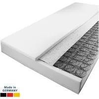 Bonnellfederkernmatratze Federkernmatratze H3/H4, Matratze für Boxspringbett, Boxspringmatratze, AM Qualitätsmatratzen, 19 cm hoch, 80x200 cm