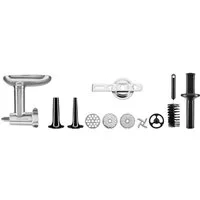 KitchenAid Fleischwolfaufsatz KitchenAid Metallfleischwolf Set mit Spritzgebäckvorsatz + 5KSMMGA