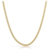 Made by Nami Panzerkette Hochwertige Halskette aus Edelstahl Herren & Damen Robuste Königskette, Gliederkette Halskette Cuban Link Chain