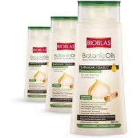 Bioblas Haarshampoo Bioblas Knoblauch-Shampoo geruchlos 360 ml – Haarshampoo, 3-tlg.