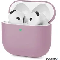 SOONTEC Kopfhörer-Schutzhülle AirPods 4 Case, Silikon