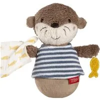 Fehn Greifspielzeug Otter Theo, Mini-Stehauf Otter