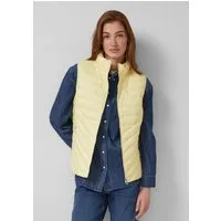 s.Oliver Outdoorjacke Outdoor-Weste Leichte Steppweste mit Stehkragen und Packfunktion