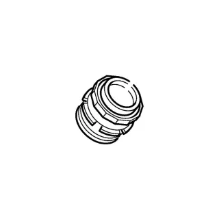 Hansa Befestigungsmutter M55 x 1 SW45 59912525 M55 x 1, AF 45
