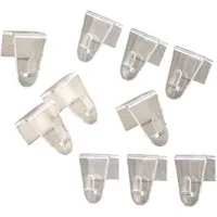 Ruco Fensterhaken Fensterklipp, 10er Set, Fenster, (Set, 10-St), Kein Bohren, kein Kleben, Made in Germany