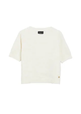 s.Oliver BLACK LABEL - Strickpullover creme - Gr. - 36