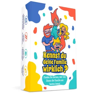 Kennst du Deine Familie wirklich ? Das verrückte Familienspiel voller Quizze und Herausforderungen um herauszufinden wer die Familie am besten kennt! Das beliebteste Spiel für vereinte Familien