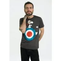 LOGOSHIRT T-Shirt Peanuts - Snoopy Pilot mit lizenziertem Print