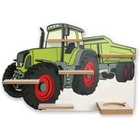 Kreative Feder Kinderregal MUSIKBOX-REGAL Traktor, für TONIE-BOX und TONIES inkl. 40 Metallplättchen
