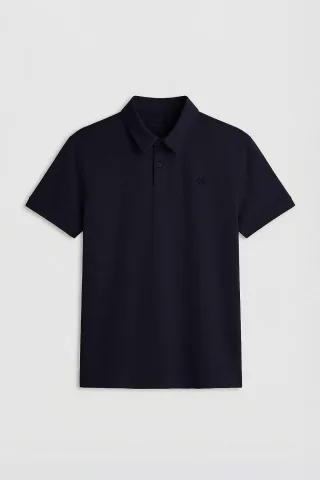 Herren Baumwoll-Elastan Polo-Shirt
