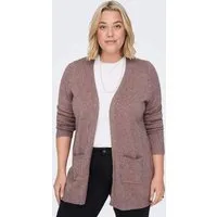 ONLY CARMAKOMA Strickjacke CARESLY L/S OPEN CARDIGAN NOOS KNT