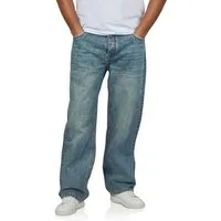 DENIMFY Relax-fit-Jeans Herren Jeanshose DFMailo Loose Fit Denimhose aus 100% Baumwolle