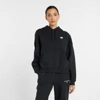 New Balance Kapuzensweatshirt Reimagined Fleece Hoodie aus Baumwolle und Polyester