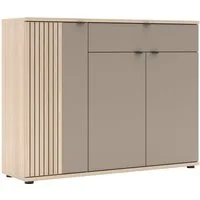 Innostyle Schuhschrank PISA Schuhschrank (1-St) Soft Close, AB- Kante, 1 Schublade, 8 Fächer