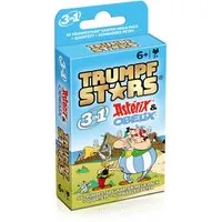 Gomazing Spiel Trumpfstars Asterix & Obelix, Kartenspiel, 3in1: Trumpfspiel, Quartett und SchwarzerPeter