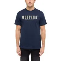 MUSTANG T-Shirt Style Austin mit Logo-Print