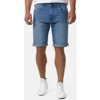Indicode Jeansshorts Herren Fife Jeans Shorts Herrenshorts mit seitlichen Kontraststreifen