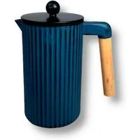 JA-UNENDLICH French Press Kanne, innen emailliert
