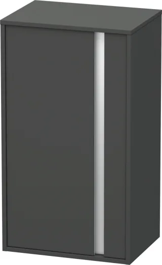 Duravit Ketho Halbhochschrank Graphit Matt 500x360x880 mm - KT1266L4949 KT1266L4949