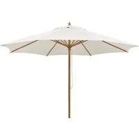 Schneider Schirme Marktschirm Schneider Sonnenschirm Malaga natur, Ø 300 cm
