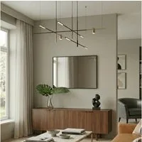 SCENA LIVING Wandspiegel Hängender Spiegel SKARP, rechteckig, 60 x 80 cm, Minimalistischer Dekospiegel