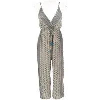 Guru-Shop Relaxhose Boho Jumpsuit, Sommer Overall, seidig.. alternative Bekleidung