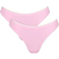 sloggi Tanga GO Sense (2er Pack) Modalmix, nahtlos, flacher Saum, elastisch, weich