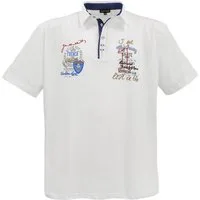Lavecchia Poloshirt Lavecchia Herren Poloshirt LV-3101 (Creme-Weiss, 8XL) Herren Polo Shirt