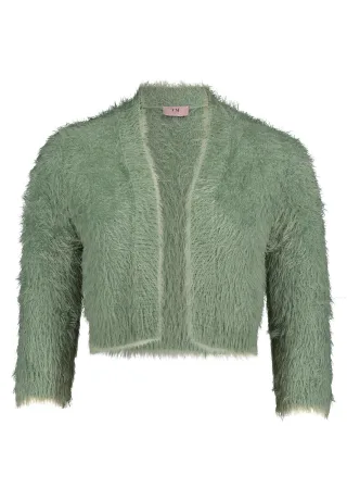 VM by Vera Mont - Strickbolero foggy green - Gr. - M
