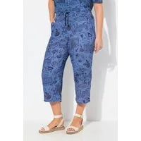 Ulla Popken Culotte Culotte Rose knielang weites Bein Elastikbund