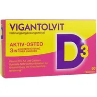 WICK Pharma - Zweigniederlassung der Procter & Gamble GmbH VIGANTOLVIT Vitamin D3 K2 Calcium Filmtabletten Filmtabletten, 60 St.