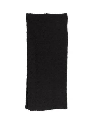 Denim Tom Tailor - Crinkle Midi-Rock deep black - Gr. - M