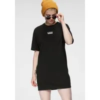 Vans Sommerkleid CENTER VEE TEE DRESS Mini-Länge, mit Rundhalsausschnitt, aus Baumwolle, lässige Passform